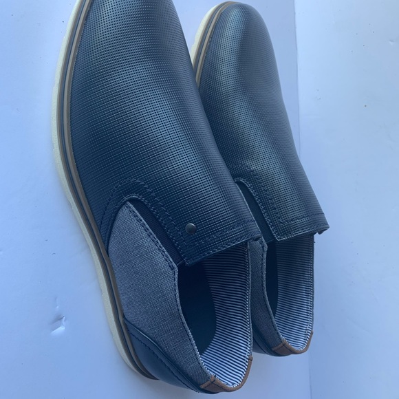 Adolpho Men  Shoes S/Luca 7 Size 8 Navy. - Picture 3 of 10